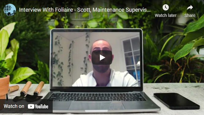 Interview With Foliaire - Scott, Maintenance Supervisor